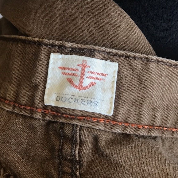 Dockers Brown Straight Leg Jeans 38 x 32 - Picture 5 of 8